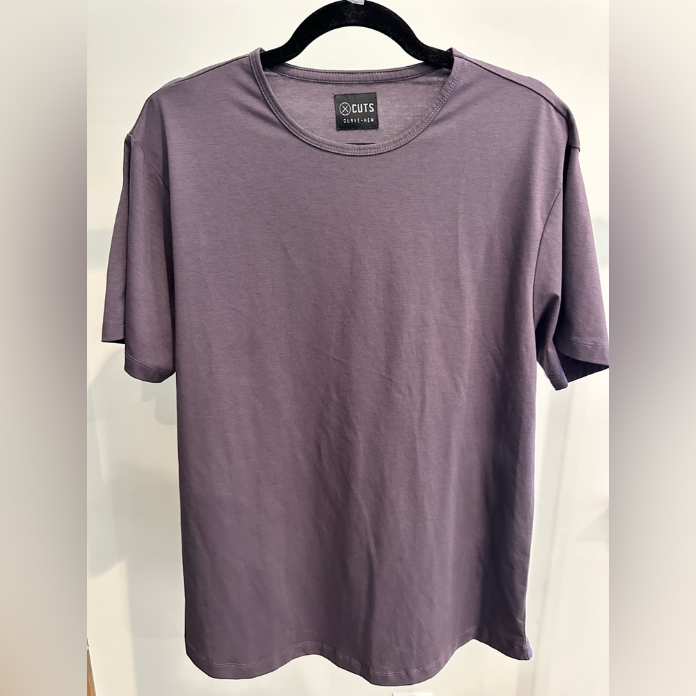 Dak Prescott owned CUTS Curve-Hem Tee-
Purple- Mens XL